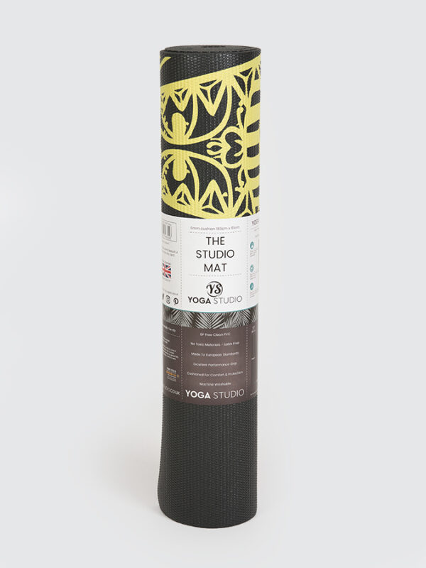 Yoga Studio Designed Sticky Yoga Mat 6mm - Image 18